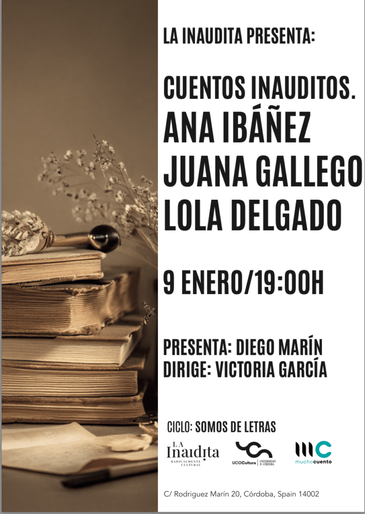 CUENTOS INAUDITOS. Ciclo Somos De Letras Captura De Pantalla 2025 01 02 A Las 13.00.14 728x1024
