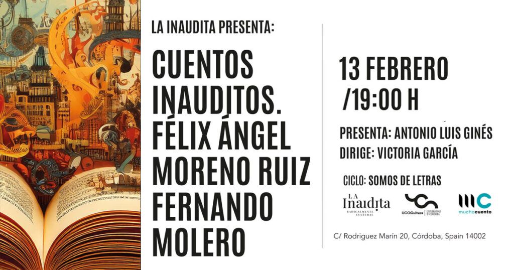 CUENTOS INAUDITOS Facebook 13 FEBRERO Somos De Letras 1 1024x538